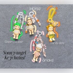 Sonny Angel Keychain- Snake